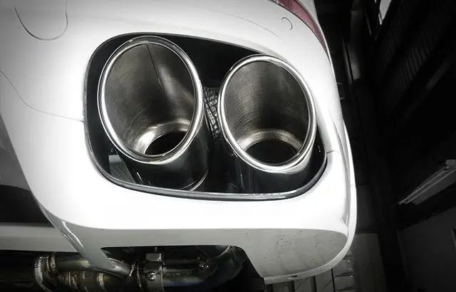 Fi Exhaust Porsche 958.2 Cayenne S/Gts 3.6T Mid X Pipe + Valvetronic Mufflers + Quad Tips 1