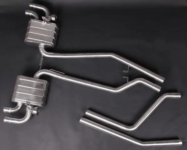 Capristo Porsche 958 Cayenne Turbo/S (10-14) - Valved Exhaust With Mid-Pipes (Ces3) 1