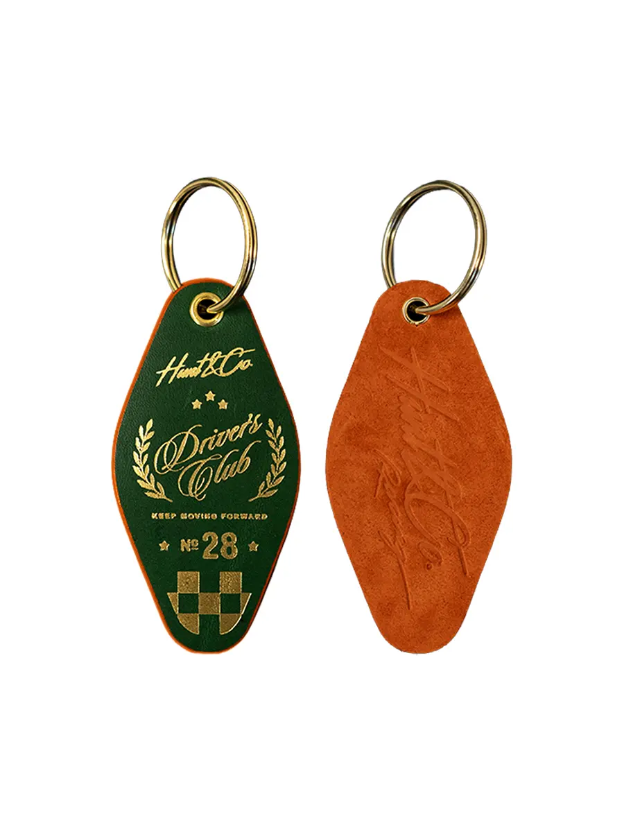 Driver's Club Leather Keychain 1