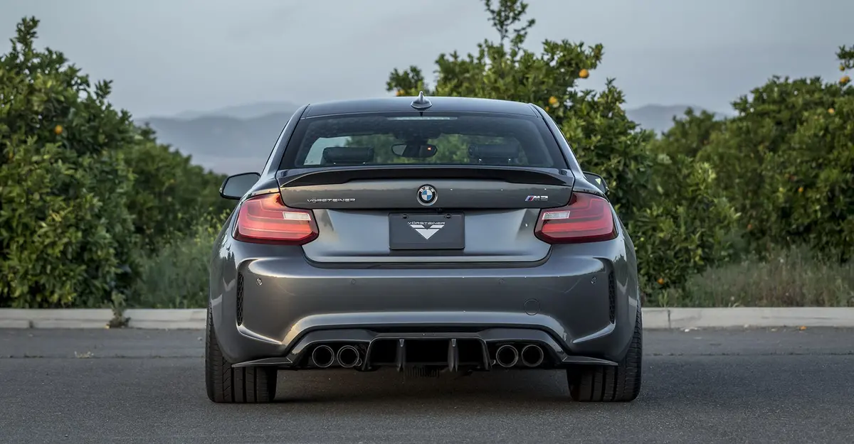 Vorsteiner Vrs Aero Decklid Spoiler Carbon Fiber Pp 2X2 Glossy For Bmw F87 M2 1