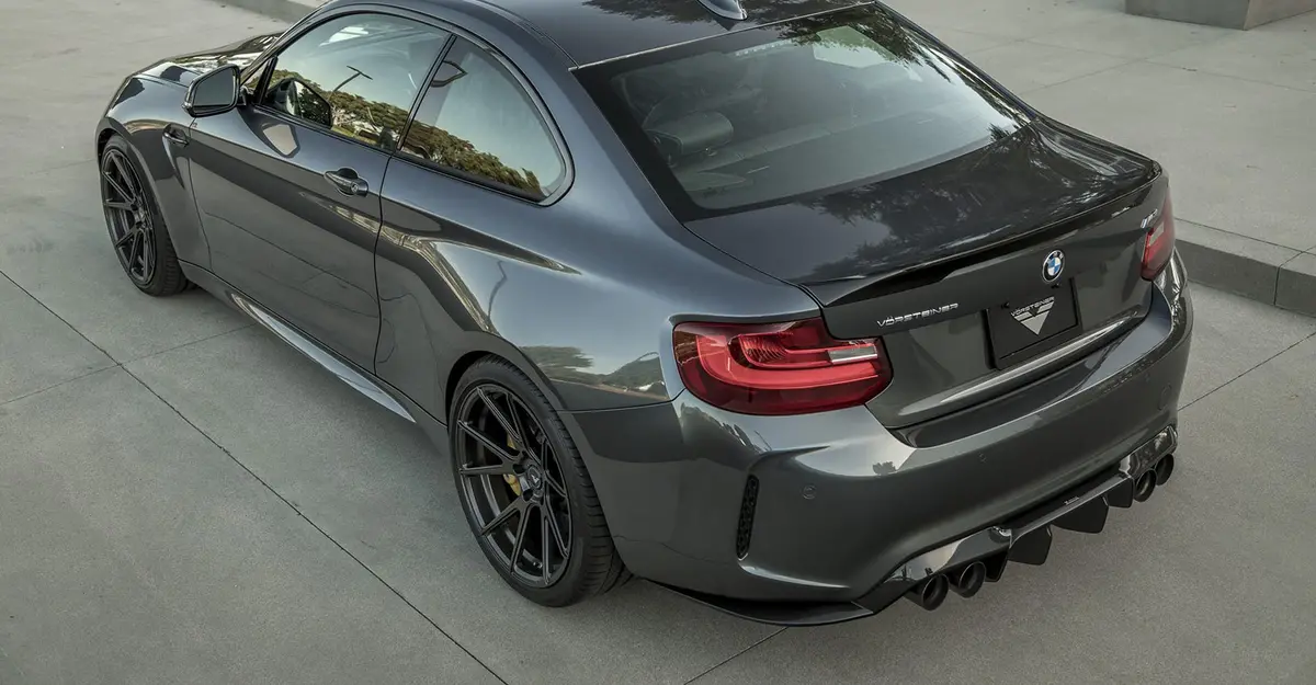 Vorsteiner Vrs Aero Decklid Spoiler Carbon Fiber Pp 2X2 Glossy For Bmw F87 M2 2