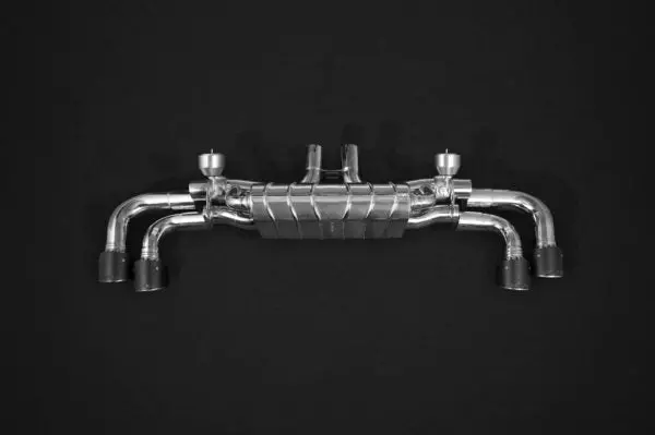 Capristo Lamborghini Urus - Valved Exhaust With Middle Silencer Spare And Carbon Tips (Ces3) 1