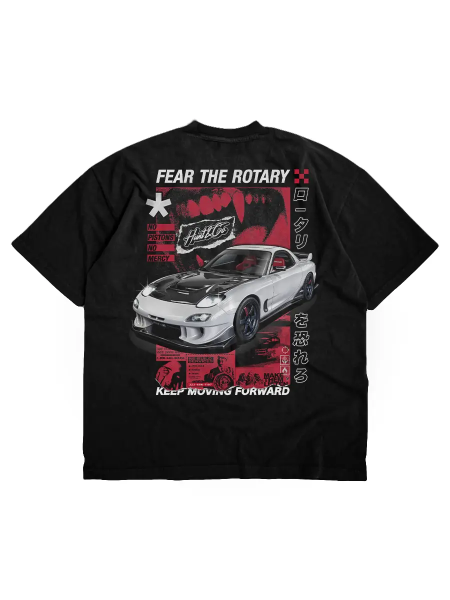 Fear The Rotary Tee 1