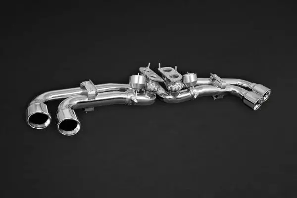 Capristo Ferrari F430 - Capristo Exhaust Tips For Oem Muffler/System 1