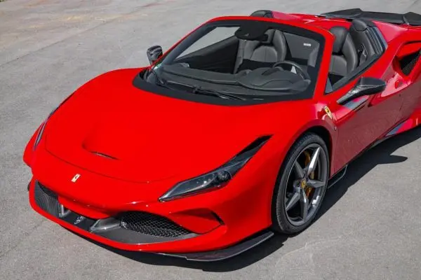 Capristo Ferrari F8 - Carbon Fiber Frontspoiler And Side Air Guides (Set) 1