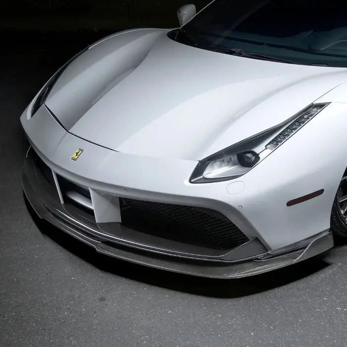 Vorsteiner Ferrari 488 Carbon Fiber Front Spoiler 1