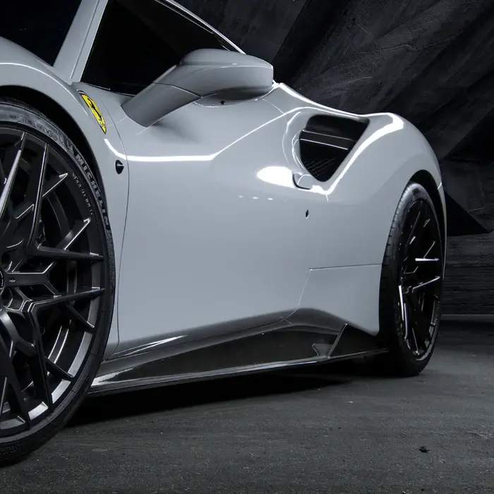 Vorsteiner Ferrari 488 Carbon Fiber Sideskirts 1