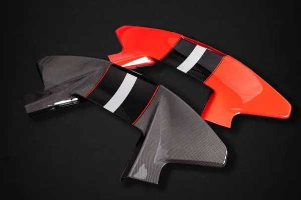 Capristo Ferrari 488 Pista (Coupe) - Carbon Fiber Rear Wing 1