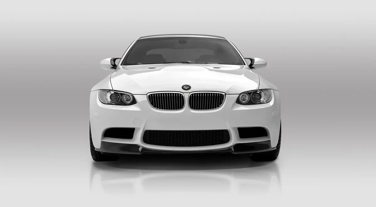Vorsteiner Vrs Front Carbon Fiber Lip Replacement For Gts3/5 Front Bumper Pp 1X1 Glossy 1