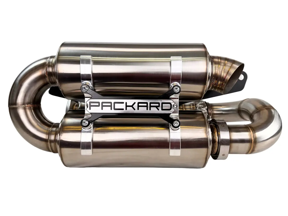 Packard Performance 3" Slip On Exhaust For Polaris Rzr Pro R 1
