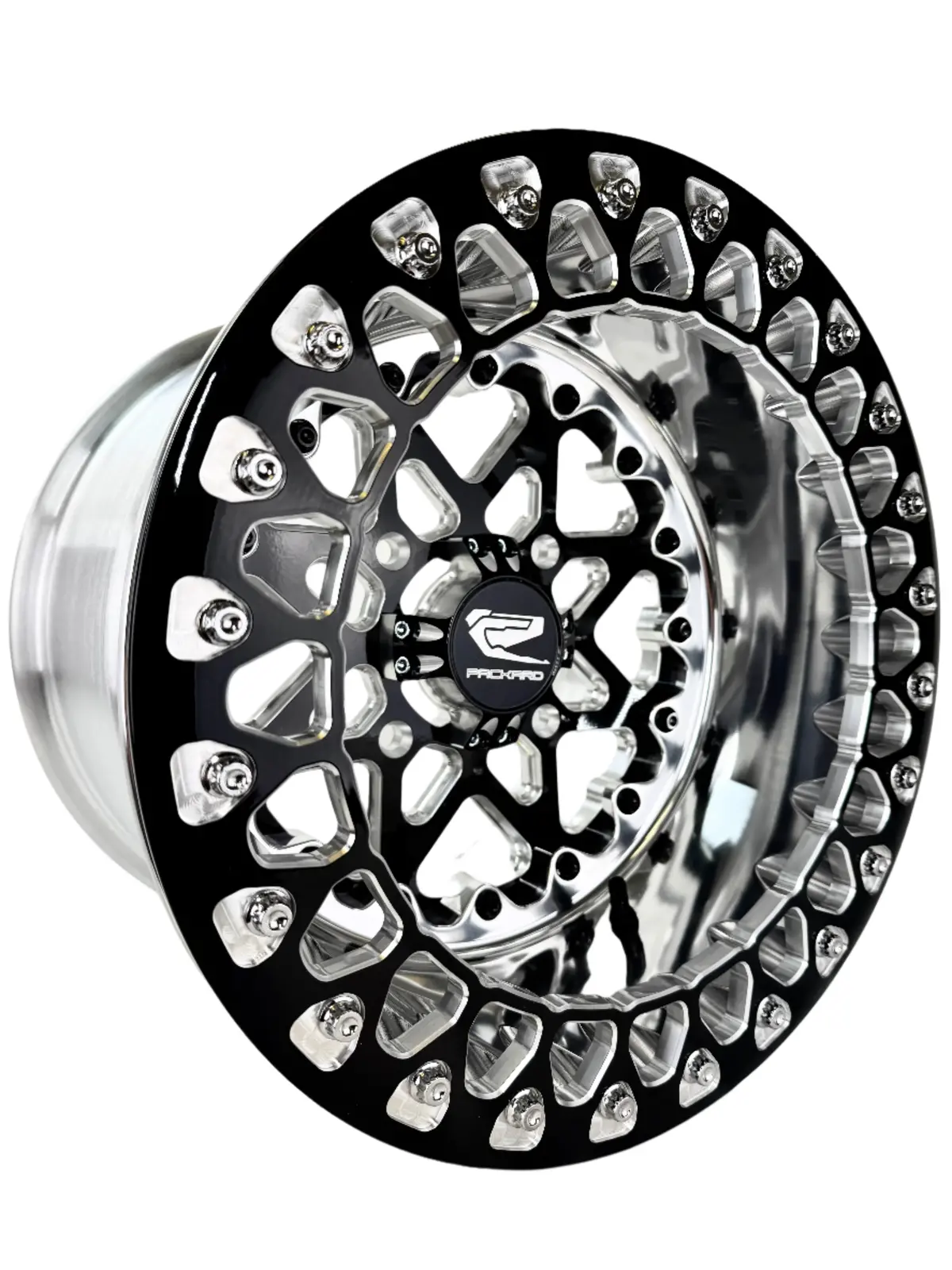V2 Super Star - Ff Forged Polished Beadlock - Gloss Black 1