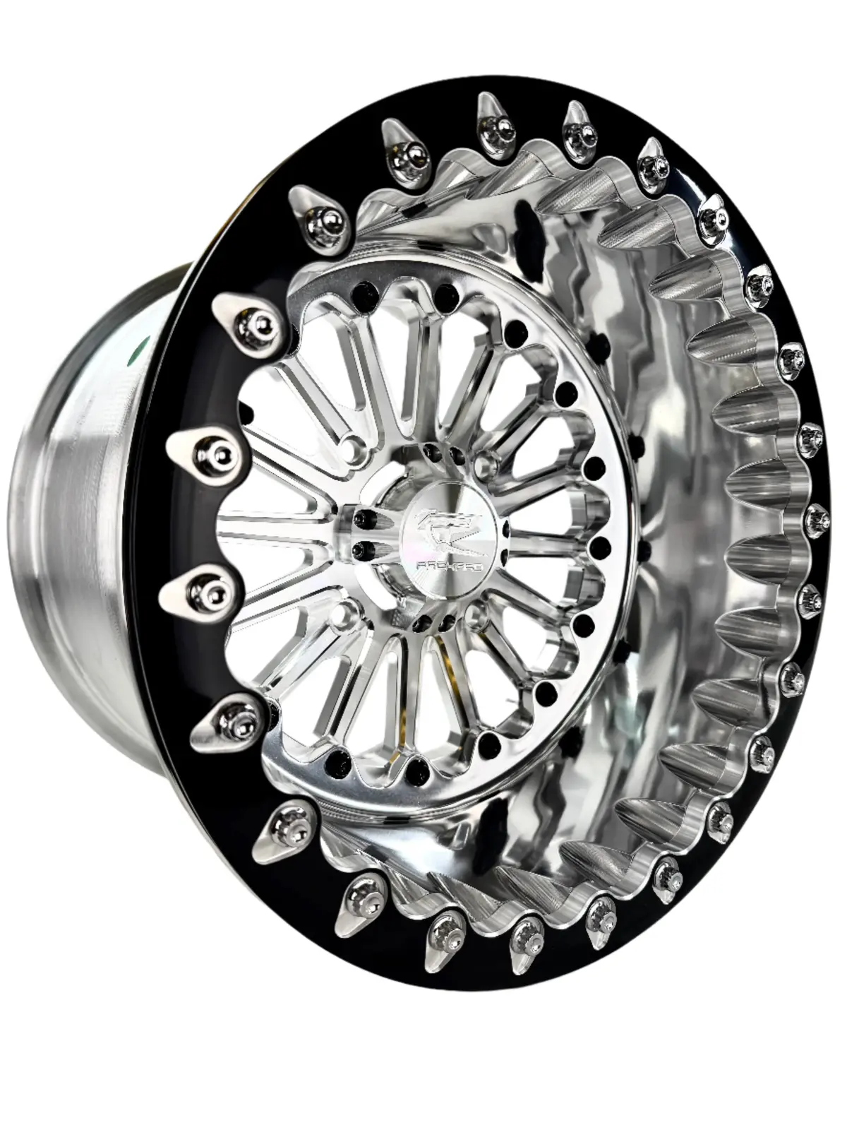 Element- Ff Forged Polished Beadlock - Silver 1