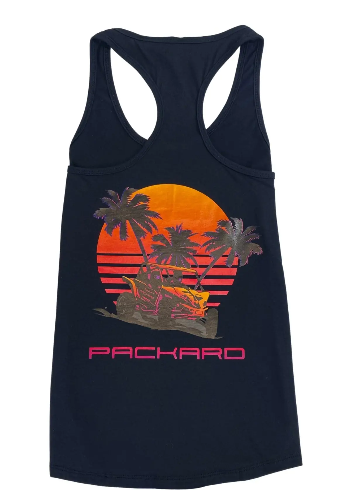 "Vibin" Black Womens Tank Top 1