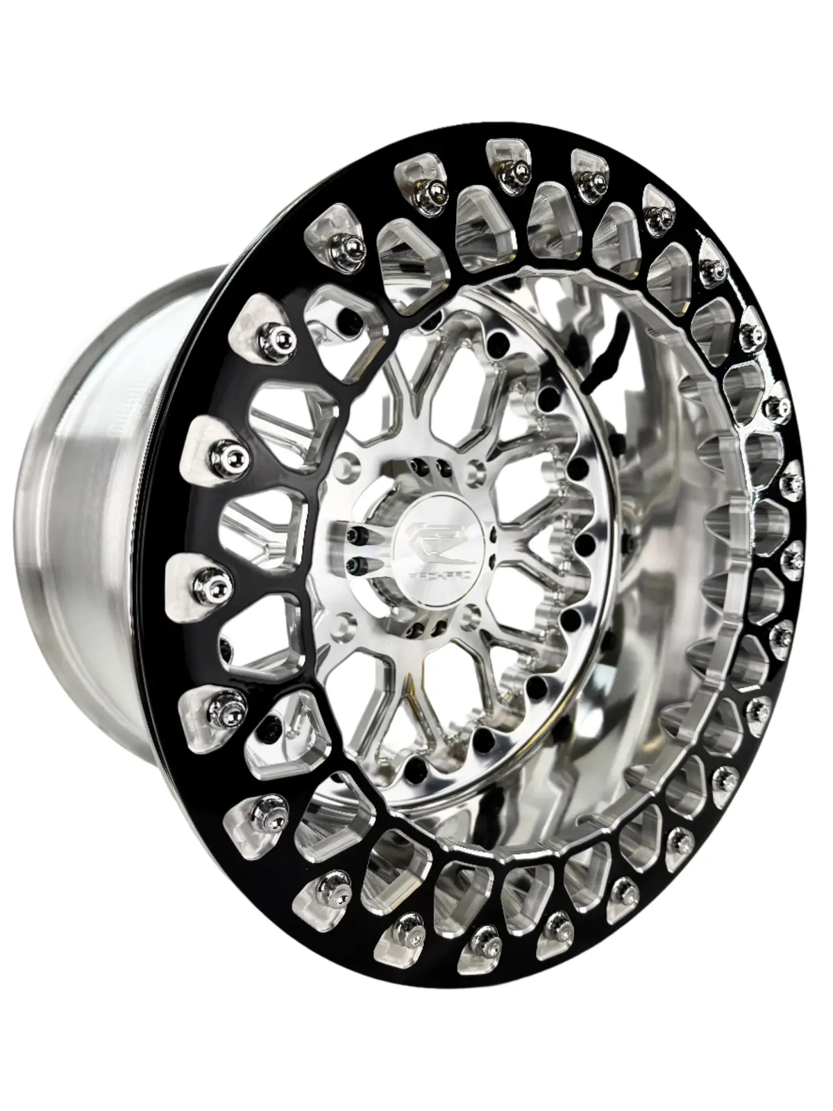 Wishbone - Ff Forged Polished Beadlock - Silver 1