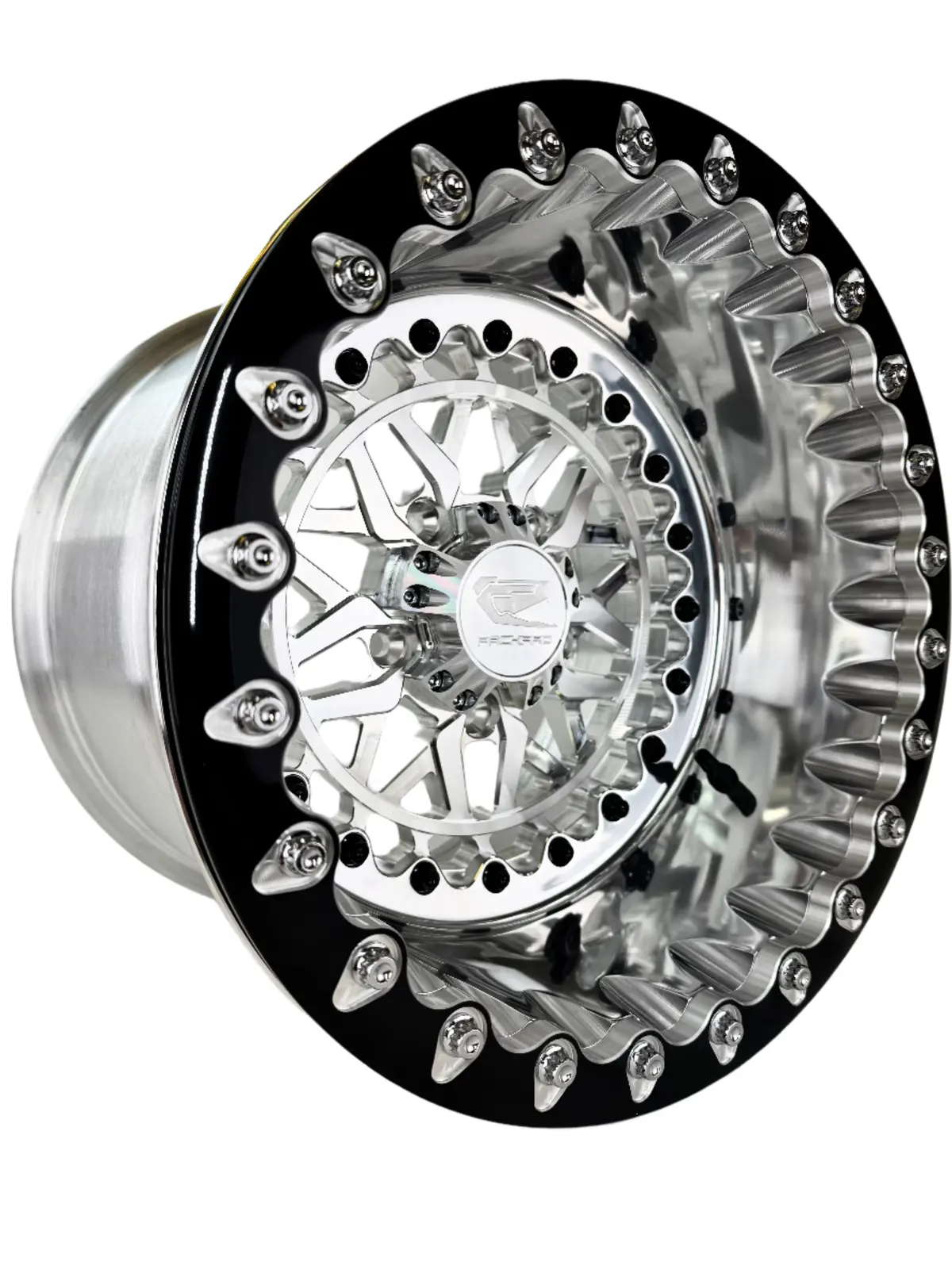 Apollo - Ff Forged Polished Beadlock - Silver Rzr Pro R 5X4.5 1