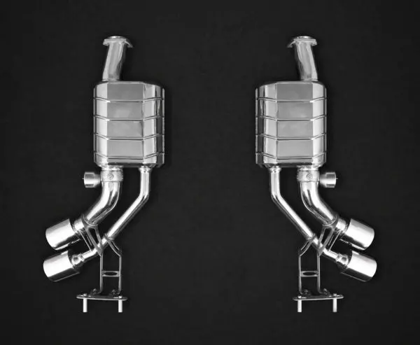 Capristo Mercedes Amg G63/550/500 (W463) - Ece Valved Dual Mufflers (Ces3) 1