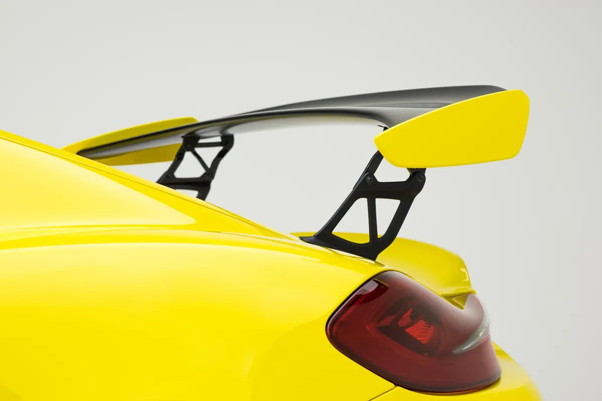 Vorsteiner V-Cs Aero Riser Extensions Black Aluminum For Porsche 981 Cayman Gt4 1