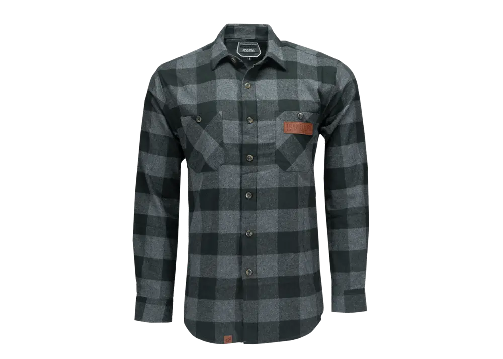 Transition Huckit Flannel Coal 1