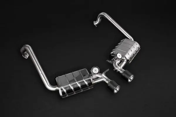 Capristo Porsche 981/982 Boxster/Cayman/Gt4/718 - Valved Exhaust With Carbon Tips (For Pse) 1
