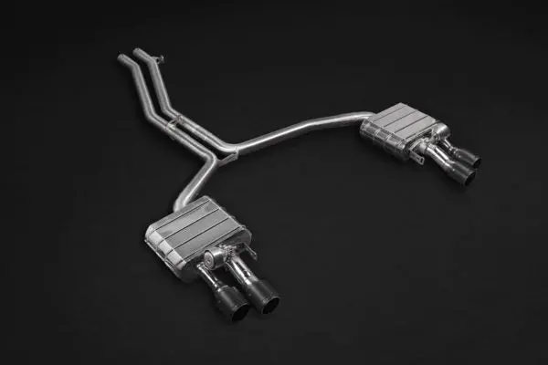 Capristo Audi S8 (D4) - Valved Exhaust, Mid Pipes, And Carbon Tips (Ces3) 1