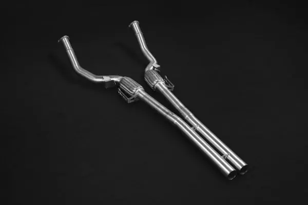 Capristo Audi S8 (D4) - Presilencer Delete Pipes 1
