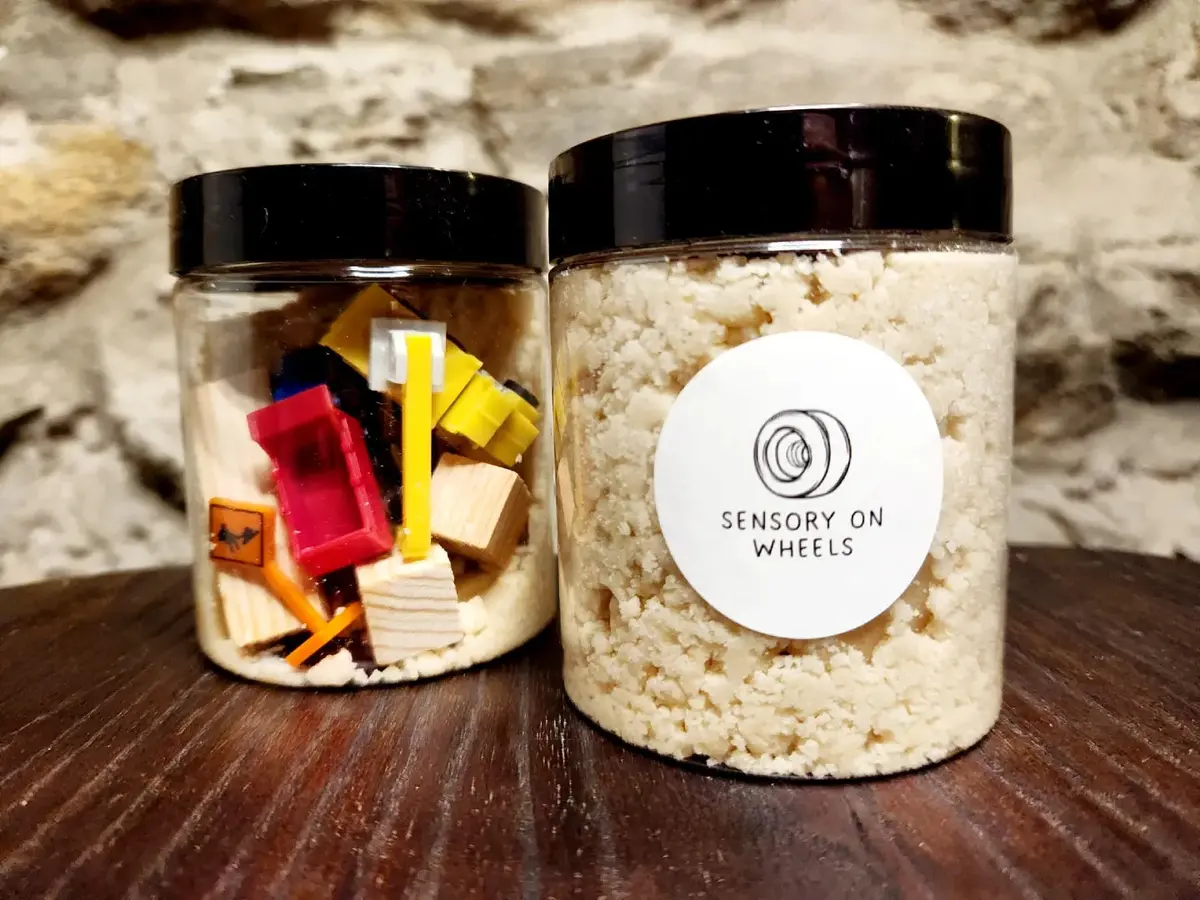 Construction Sensory Jar 1