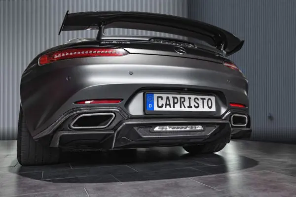Capristo Mercedes Amg Gt/Gts - Carbon Fiber Rear Diffuser 1