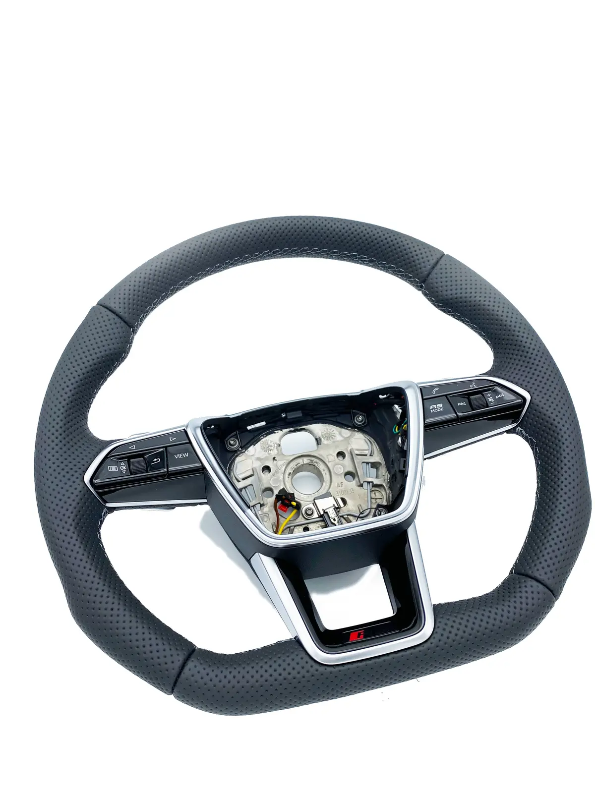 Oem Flat Bottom Steering Wheel For Audi Rs6/Rs7 1
