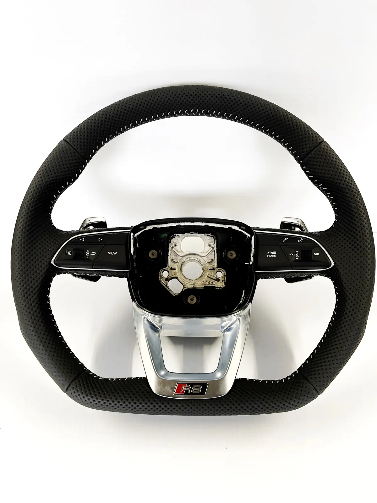 Oem Flat Bottom Steering Wheel For Audi Q7/Sq7/Q8/Sq8/Rsq8 1