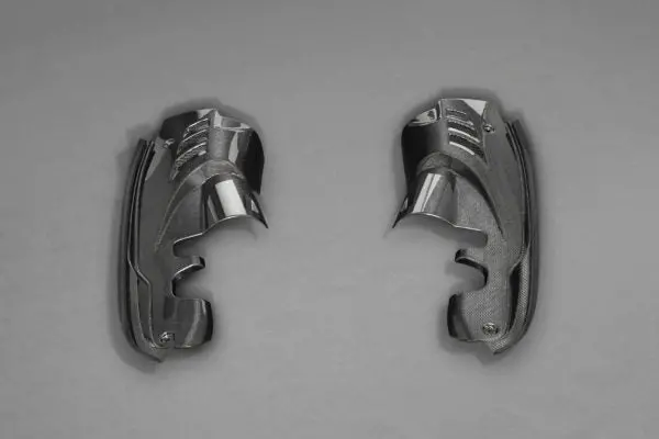 Capristo Ferrari 488 Gts / Pista Spider - Carbon Engine Compartment Side Covers 1
