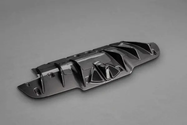 Capristo Ferrari 488 - Carbon Rear Diffusor (Matte) 1