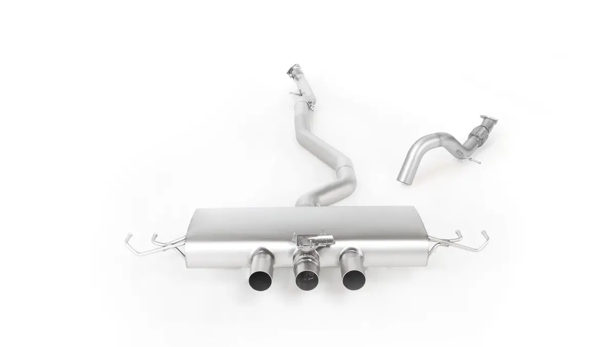 Remus Sport Exhaust Centered Cat-Back-System + Front Pipe With Integrated Valve For Honda Civic Type-R 1