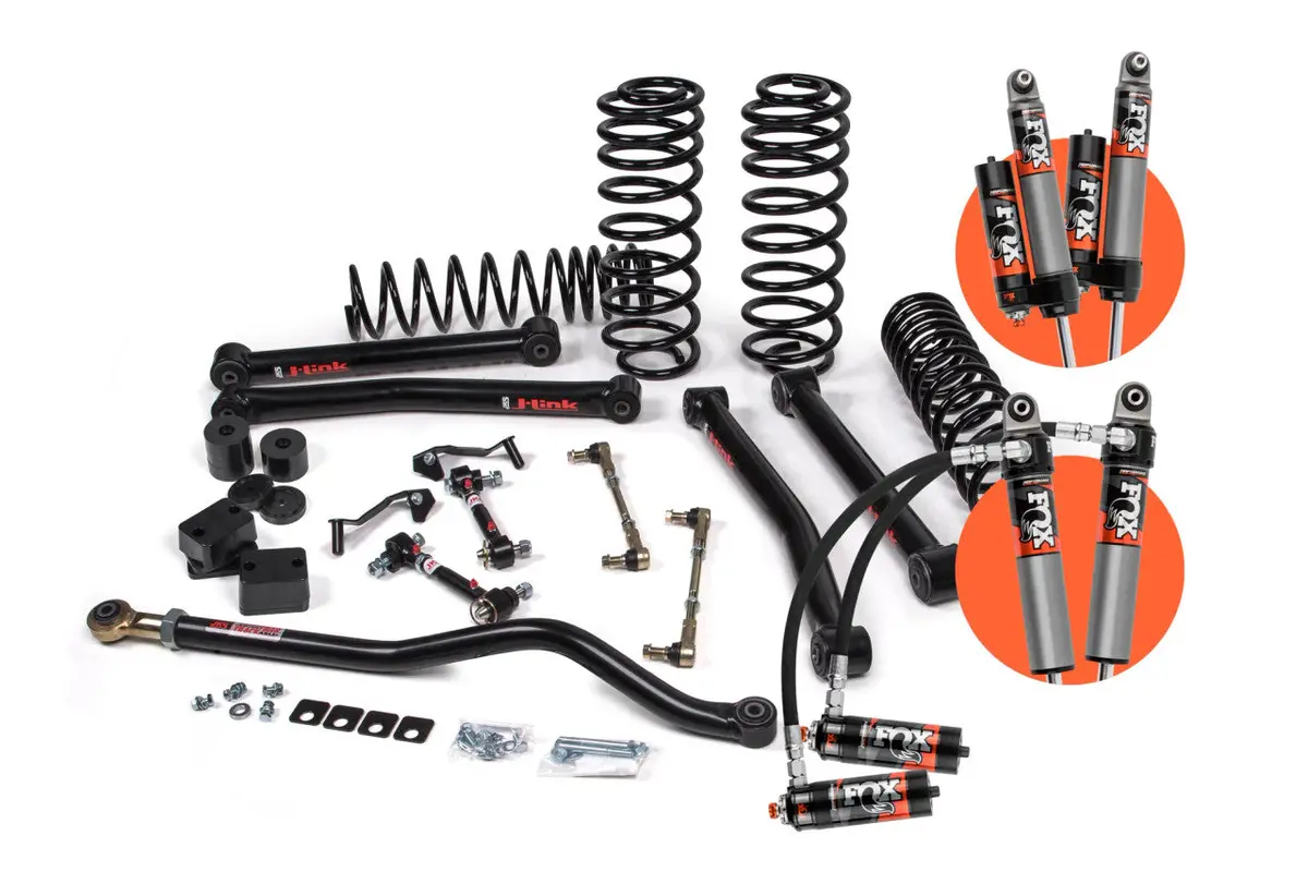 Jks 18-21 Jeep Jl J-Konnect 3In 2Dr W/Fox 2.5 Performance Elite Series Shocks Hd Rate Coils 1