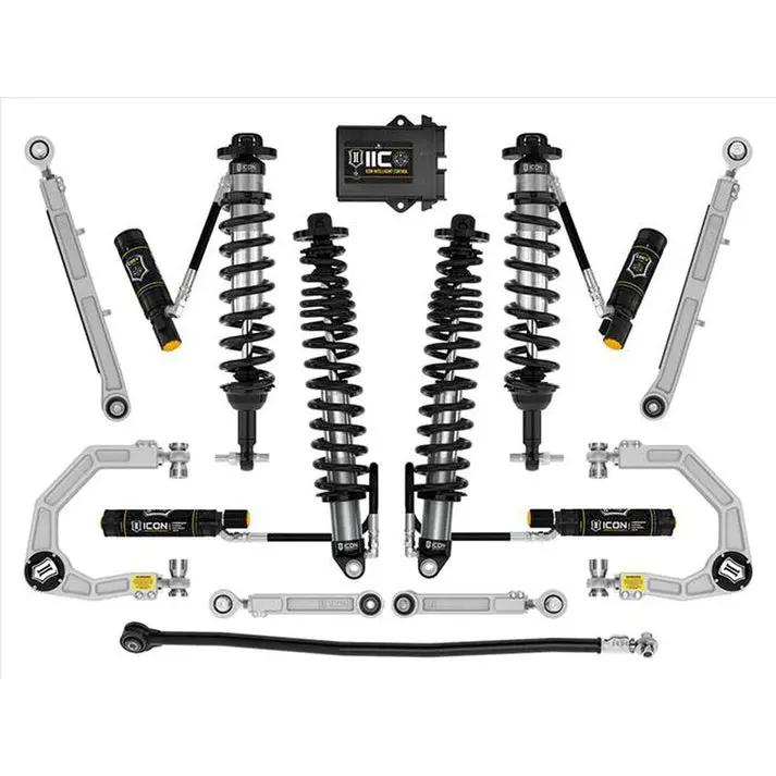 Icon 21-Up Bronco Non-Sasquatch 3-4" Lift Stage 8 Suspension System Billet 1