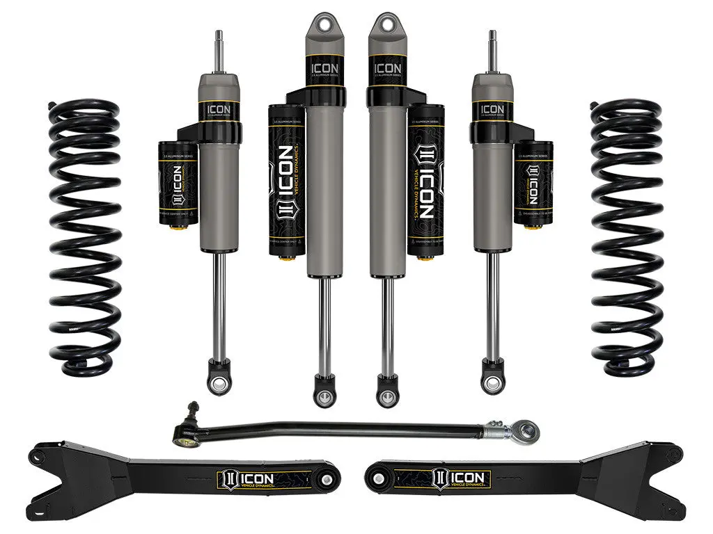Icon 2023+ Ford F250/350 2.5In Stage 3 Suspension System W/ Radius Arms 1