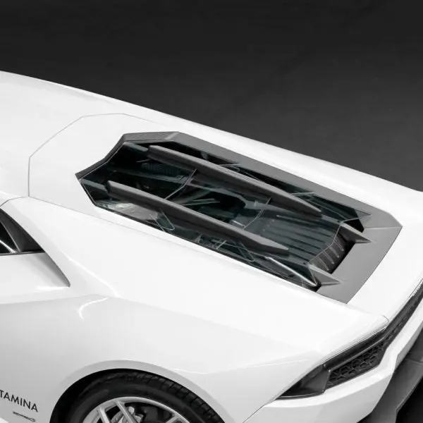 Capristo Lamborghini Huracan - Carbon Engine Bonnet/Hood - Gloss Finish (Matte) 1