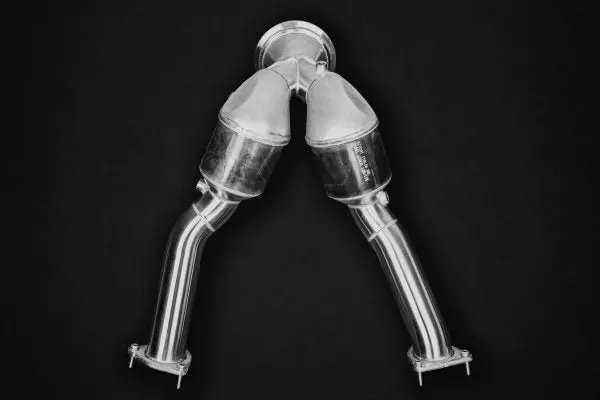 Capristo Porsche 95B Macan S (Facelift) - 250 Cell Sport Cat Downpipes 1