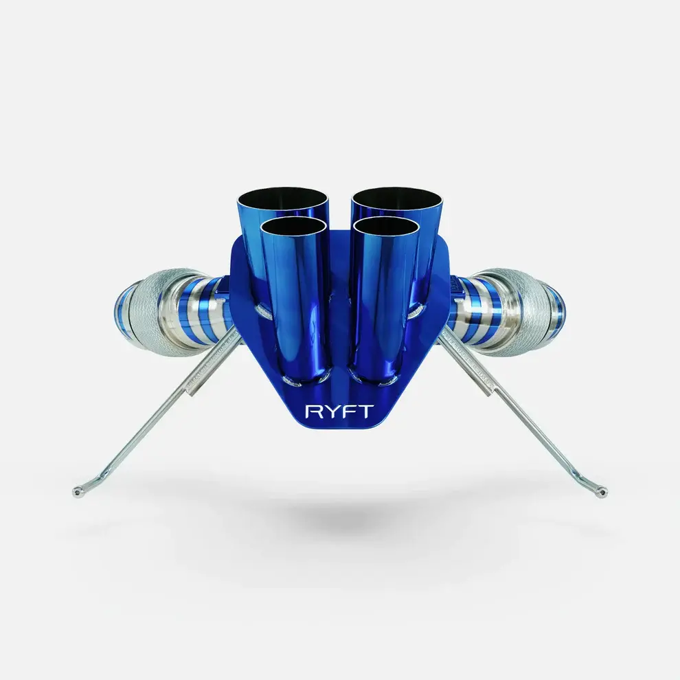 Ryft Mclaren Titanium Exhausts 1