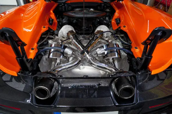 Capristo Mclaren 675Lt - Valved Exhaust With Cat Deletes And Carbon Fiber Tips (Ces3) 1