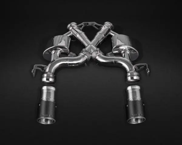 Capristo Mclaren 675Lt - Valved Catback Exhaust With Carbon Fiber Tips (Ces3) 1