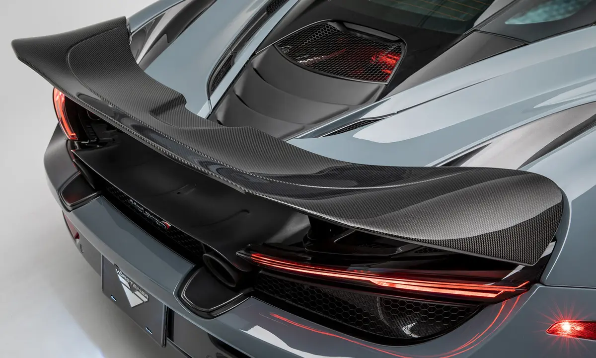 Vorsteiner Silverstone Edition Aero Active Wing Blade Carbon Fiber Pp 2X2 Glossy For Mclaren 720S 1