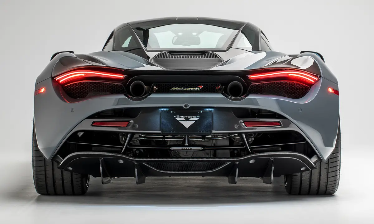 Vorsteiner Silverstone Edition Aero Rear Diffuser Carbon Fiber Pp 2X2 Glossy For Mclaren 720S 1