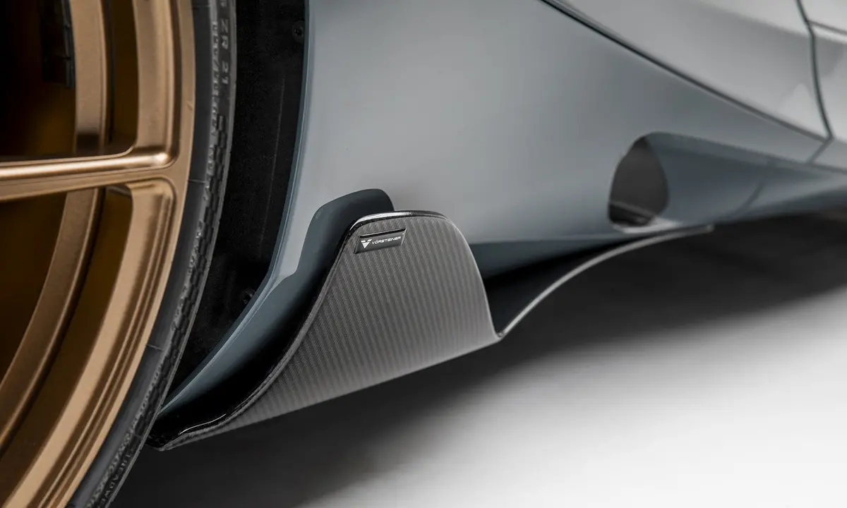 Vorsteiner Silverstone Edition Aero Side Blades Carbon Fiber Pp 2X2 Glossy For Mclaren 720S 1