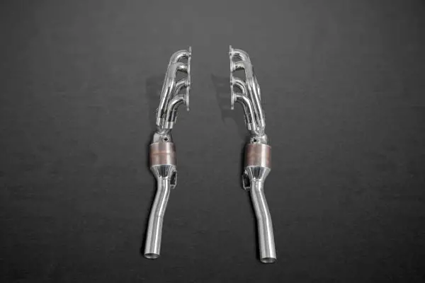 Capristo Mercedes Amg C63 (W204) - 250 Cell Sports Cat Headers With Post Cat Delete 1