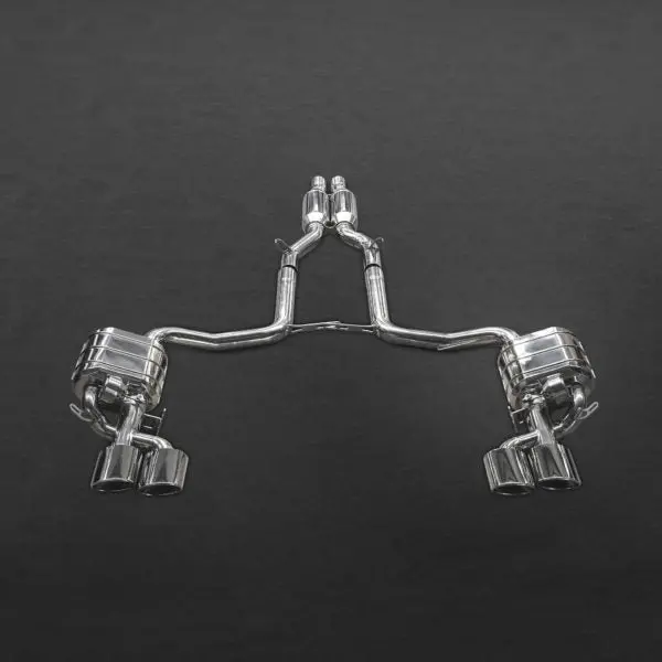 Capristo Mercedes Amg C63 (W204) - Valved Exhaust With Middle Silencer Pipes (Ces3) 1