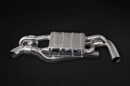 Capristo Porsche 992 - Valved Exhaust Muffler For Oem Cats (Oe Actuators) 1