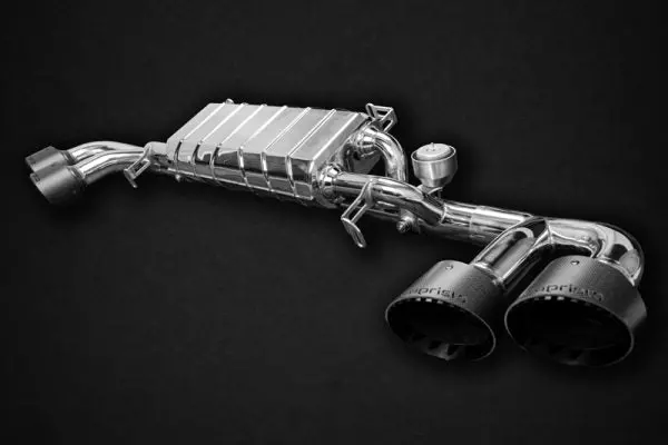 Capristo Nissan Gtr Mk3/4/Nismo - Valved Exhaust With Mid-Pipes (Post Cat Spare) Carbon Tips (Ces3) 1