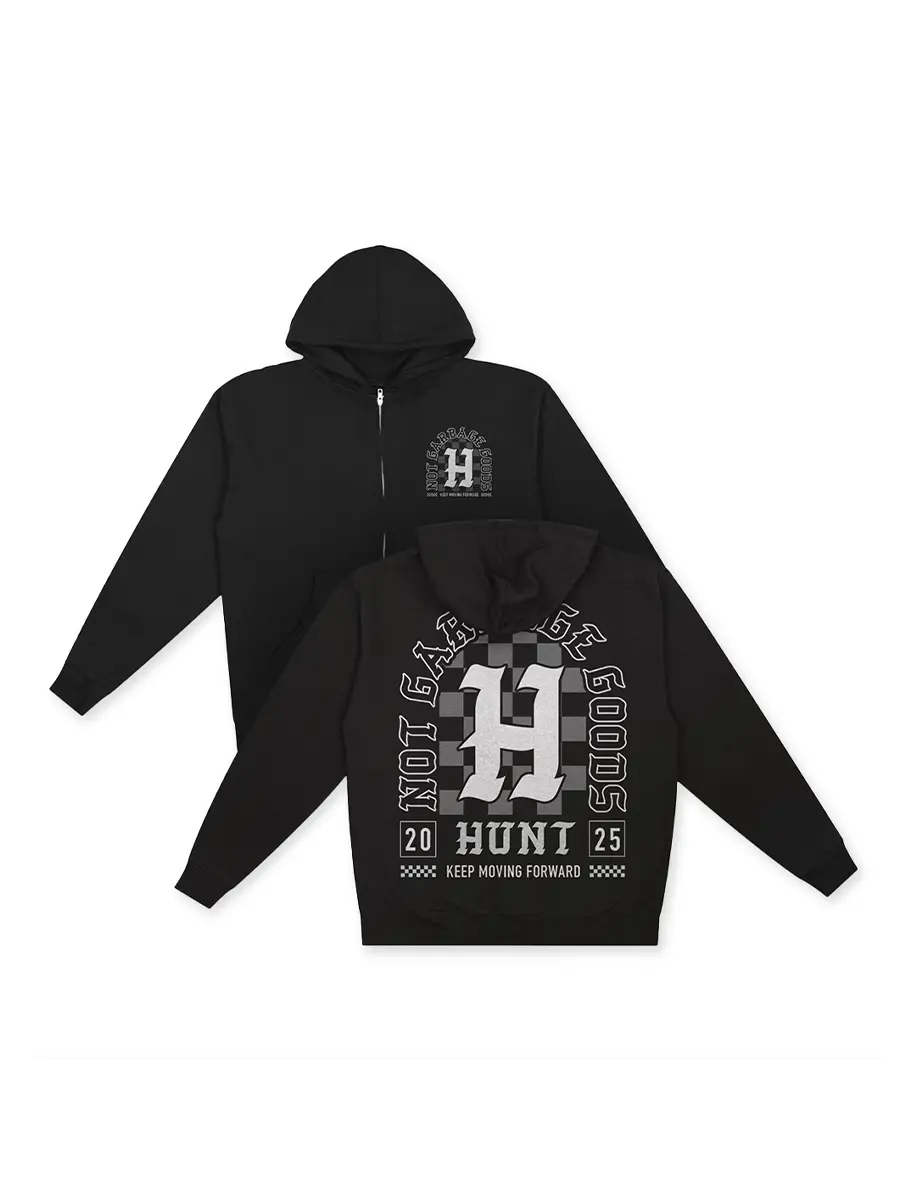 Not Garbage Goods Zip-Up - Black 1