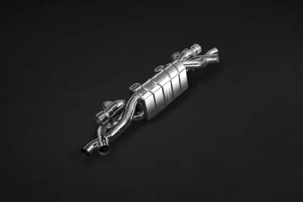 Capristo Porsche 991 And 991.2 Turbo/Turbo S - Valved Ece Exhaust Muffler (Ces3 Removed) 1