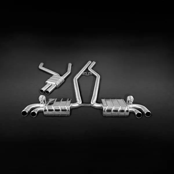 Capristo Porsche 958 Cayenne V8 Gts (12-14) - Valved Exhaust With Mid-Pipes (Ces3) 1